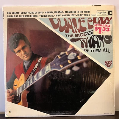 DUANE EDDY - Biggest Twang Of Them All (1966 Mono) - 12" Vinyl Record LP - VG - Imagem 1 de 3