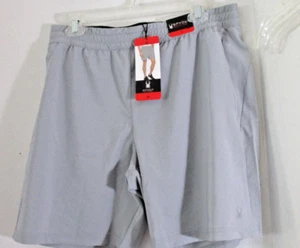 Spyder grau leichte Stretch ACTIVE SHORTS Reißverschluss Seitentaschen Herren Medium - Bild 1 von 7