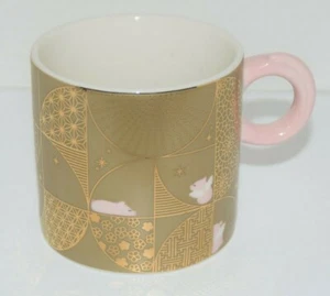 Taza Starbucks Corea 2019 Año Nuevo Happy Flying Pig 12 oz Año del Cerdo - Imagen 1 de 5