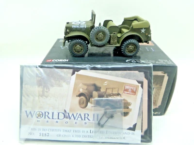 CORGI CC51708 - WC56 Command Car,  WORLD WAR II SERIES I - 1:43 SCALE,. MINT BOX - Image 1 of 4