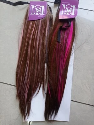 EXTENSION CLIP CAPELLI sintetici per fare Coda di cavallo 64-65CM - Immagine 1 di 4