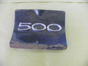 1960'S FORD GALAXIE 500 GAS DOOR WITH EMBLEM NOT SURE WHAT YEAR IT FITS - Foto 1 di 5