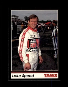 1991 Traks Racings Cards #148 Lake Speed  SET BREAK  - Picture 1 of 2