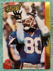 1992 ACTION PACKED JAMES LOFTON #16 BUFFALO BILLS - Picture 1 of 4