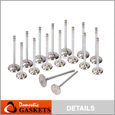 Se adapta a 90-00 Mazda Miata Protege Ford Probe Tracer 1,8 L DOHC válvulas de escape de admisión Foto 1 de 4