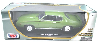 2013 MOTORMAX 1969 Pontiac GTO Judge 1/18 Die Cast Car Sealed New In Box - Image 1 of 4