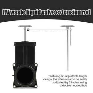 Adjustable Waste Valve Extension Tube Easy-to-Install Waste Valve Handle paYTa - Picture 1 of 11