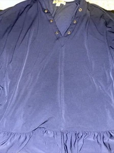 michael kors size large navy top - Classic - Picture 1 of 3