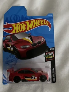 NEW 2021 Hot Wheels 4/10 HW Race Day BMW M3 GT2 Red - Picture 1 of 3