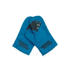 Football Carolina Panthers Grill and Oven Mitts Heat Resistant Licensed  - Picture 1 of 1