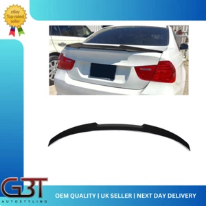 FITS BMW 3 SERIES E90 M SPORT M4 TYPE V STYLE REAR TRUNK BOOT SPOILER LIP FIT - Picture 1 of 12