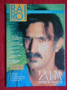 rivista RARO 8/1990 Frank Zappa Elton John Carmell Jones Carmen Villani No cd - Foto 1 di 1