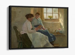 EDWIN HARRIS, THE VALENTINE - EFECTO FLOTANTE LONA IMPRESIÓN ARTÍSTICA DE PARED - Imagen 1 de 12