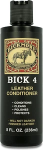 Bick 4 Leather Conditioner and Leather Cleaner 8 Oz - Will Not Darken Leather - Picture 1 of 6
