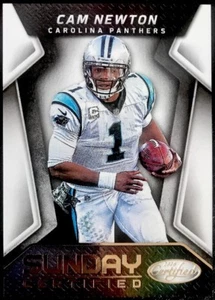 CAM NEWTON - 2016 Certified SUNDAY CERTIFIED Insert #8 - CAROLINA PANTHERS - Picture 1 of 2