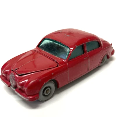 Coche Lesney Matchbox Jaguar 3.4 Litros Nº65 1959 Rojo Hecho en Reino Unido Foto 1 de 4