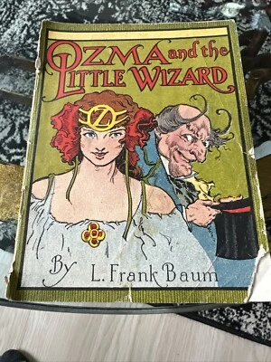 1930-е Желтый Буклет OZMA AND THE LITTLE WIZARD от L. Frank Baum Винтажный Желе - Изображение 1 из 4