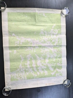 Mapa Topográfico USGS De Colección 1977 ~ Hillsboro West Virginia Monongahela Forest ~ 22" x 27" Foto 1 de 4