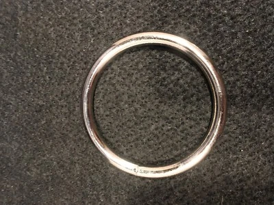 Anillo tórico - 2 1/2" - Niquelado - Paquete de 4 (F253) Foto 1 de 2