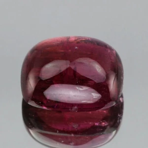 Video_6,66cts_Mosambik_Natürlicher Turmalin_Lebhaftes Lila Pink_Cabochon_GM675 - Bild 1 von 2