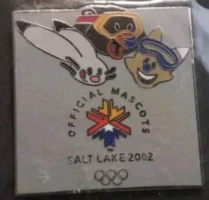 Salt Lake 2002 Olympic Winter Games Pin Souvenir Official Licensed Pinback Mint! - Picture 1 of 6