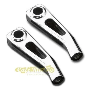 Risers Lenkerbefestigungen Stahl verchromt Motorrad Custom Höhe 150mm Schraube Ø12mm - Bild 1 von 1
