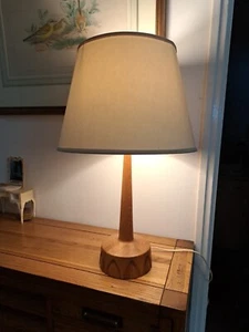 Vintage Swedish "Stilarmatur Tranås"  teak table lamp 1960, Impeccable Condition - Picture 1 of 9