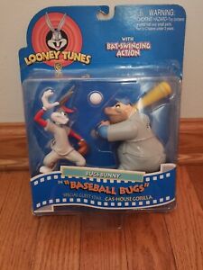 Baseball Bugs Bunny Playmates 1997 Looney Tunes With Gas House Gorilla Sealed