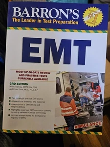 EMT (Barron's Test Prep) by Chapleau EMT-P RN - Picture 1 of 3
