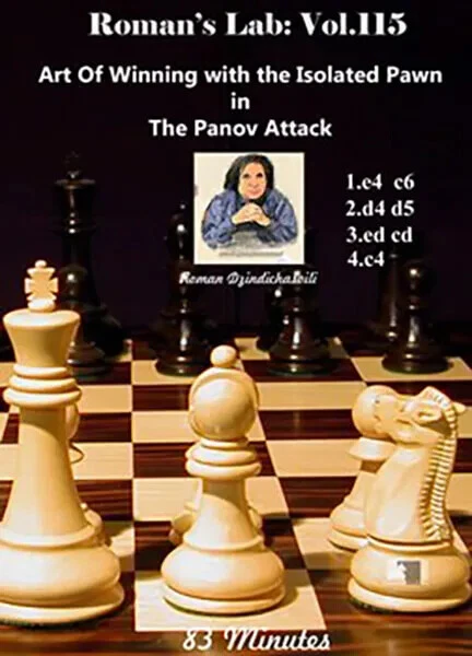 ROMAN'S LAB Vol 115 - Art Of Winning with the Isolated Pawn in The Panov Attack - Image 1 of 1