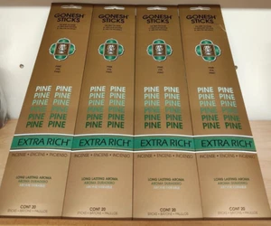 Gonesh Extra Rich Incense Sticks 4 Packs-80 Sticks Total-Pine - Bild 1 von 2