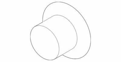 Tapa de carcasa de puerta trasera Ford Fusion MKZ Milán 2006-2011 OEM NUEVO 3M8Z-5423550-A Foto 1 de 2