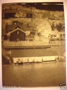 47 Troo . lavoir . laveuses. lavandière . photo négatif . vers 1900 . 12 X 9 cm - Picture 1 of 2