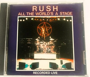 RUSH-ALL THE WORLD'S A STAGE-CD(ANTHEM:ANC-2-1005)-(Prog Rock)RARE - Picture 1 of 3