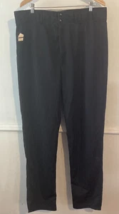 Pantalones de béisbol Augusta para hombre XL negros de longitud completa con cierre de botón con cremallera bucles B13 - Imagen 1 de 4