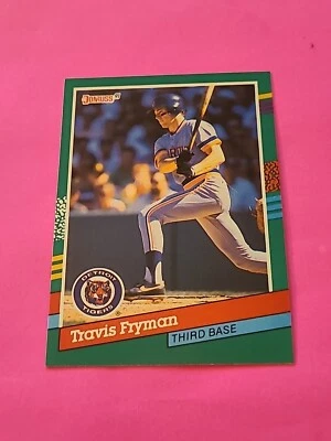 1991 Travis Fryman ROOKIE RC Donruss #768 - Image 1 of 2