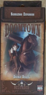 Doomtown: Double Dealin' Saddlebag Expansion - AEG - Brand New Sealed, Free S&H  - Image 1 of 4