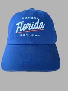 🐊Women's '47 Royal Florida Gators Sidney Clean Up Adjustable Hat NWOT - Picture 1 of 10