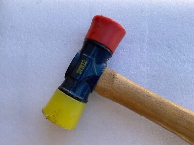 Martillo de doble cara Estwing con puntas suaves/duras mazo de goma 12 oz Foto 1 de 4