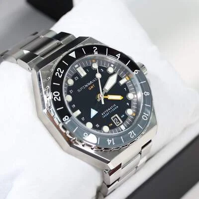 Spinnaker Dumas Automatic Men's Stainless Steel Black Dial Watch SP-5119-11 - Image 1 of 4