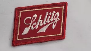Vintage NOS Patch Schlitz Beer Shirt Jacket Hat - Picture 1 of 2