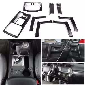 8X Matte Black Center Console Inner Covers Set for 4Runner 2010-2019 Accessories - Bild 1 von 14