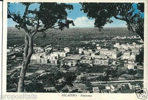cl 26 1957 NICASTRO (Catanzaro) Panorama -viagg - Ed. Dalle Nogare e Armetti MI - Imagen 1 de 1