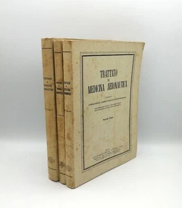 "TRATTATO DI MEDICINA AERONAUTICA 3 Volumi" Monaco - Gemelli - Margaria 1942 - Picture 1 of 6