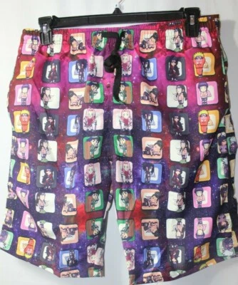 Pantalones cortos de baño Naruto de secado rápido para hombre talla L surf playa vacaciones (B43) Foto 1 de 4