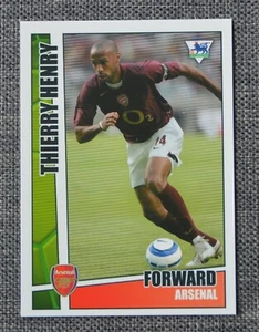 MERLIN'S PREMIER STARS 2005; THIERRY HENRY - ARSENAL No 13 - Picture 1 of 1