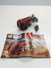 Lego Star Wars: Rey&rsquo;s Speeder 75099 Complete w/ Instructions
