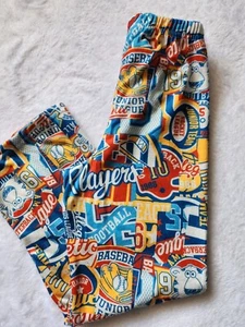 Freeplay Boys SIZE 14 EVERYTHING SPORTS Pajama Pants Brand New - Picture 1 of 2
