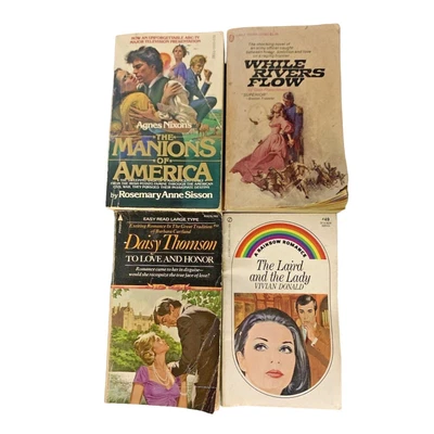 Mixed Vintage Romance Novels. Paperback. Sisson, Thompson, Donald Foto 1 de 4