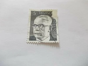 5 Pfennig, BRD, Briefmarke - Bild 1 von 1